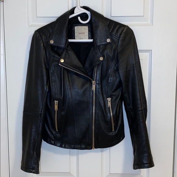 Pull&Bear Jackets & Blazers - PULL&BEAR  Leather biker jacket